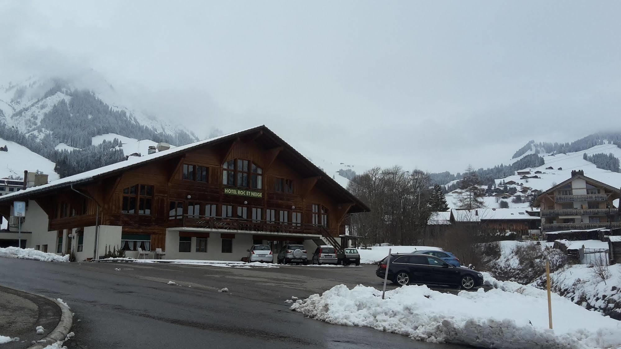 Hotel Roc Et Neige Chateau-d'Oex Exterior foto